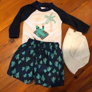 Gymboree Boys Swim Set